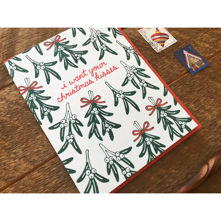Christmas Kisses Card