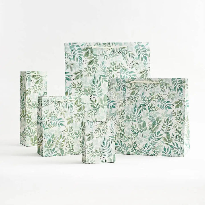 Watercolor Garden Foil Gift Bag