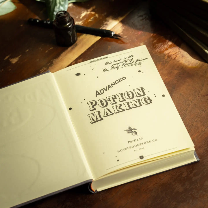 Advanced Potion Making By Libatius Borage C. 1946 Book Journal