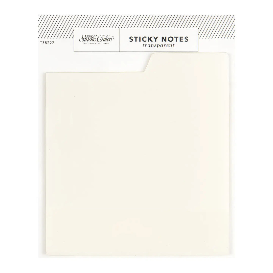Tabbed Transparent Sticky Notes