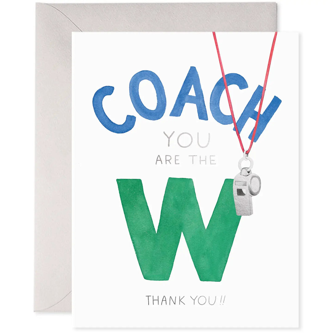Thank You Coach Card – Hitchcock Paper Co.