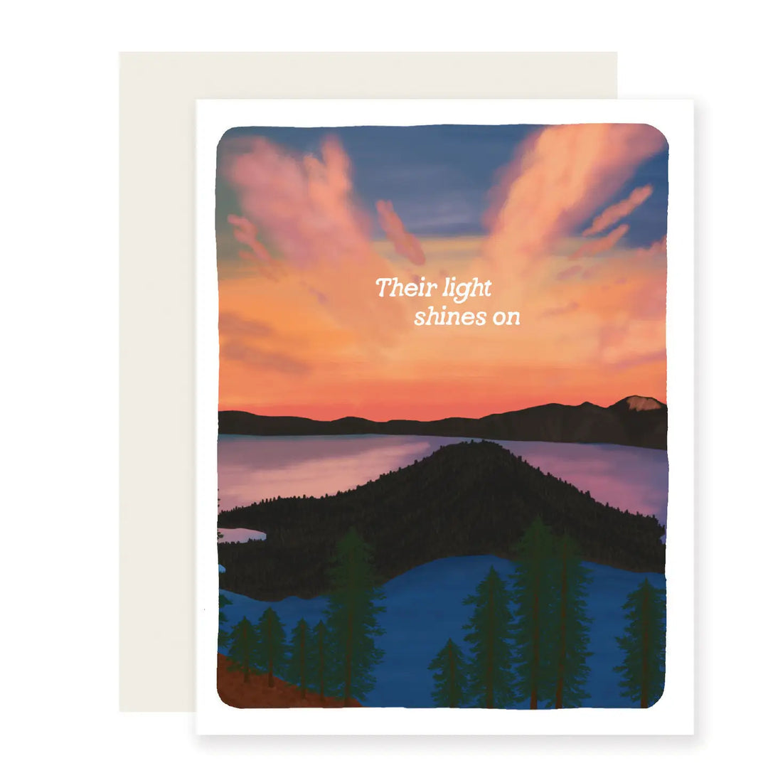 Lost a Bright Light Card