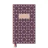 Purple Folk Pattern Pocket Journal