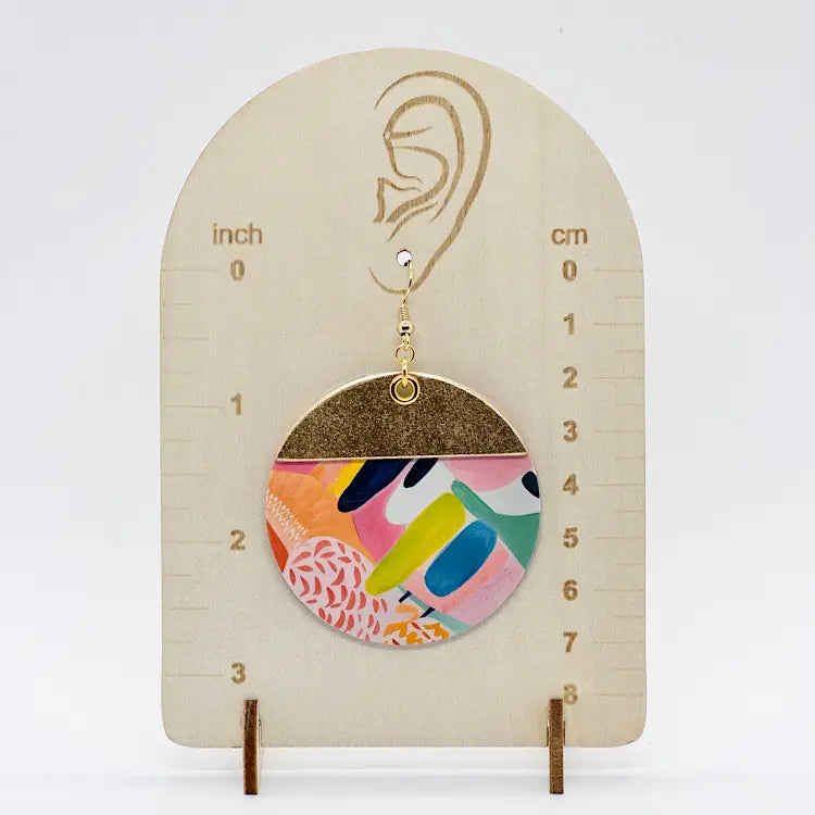 Brittney - Neon Desert Earrings