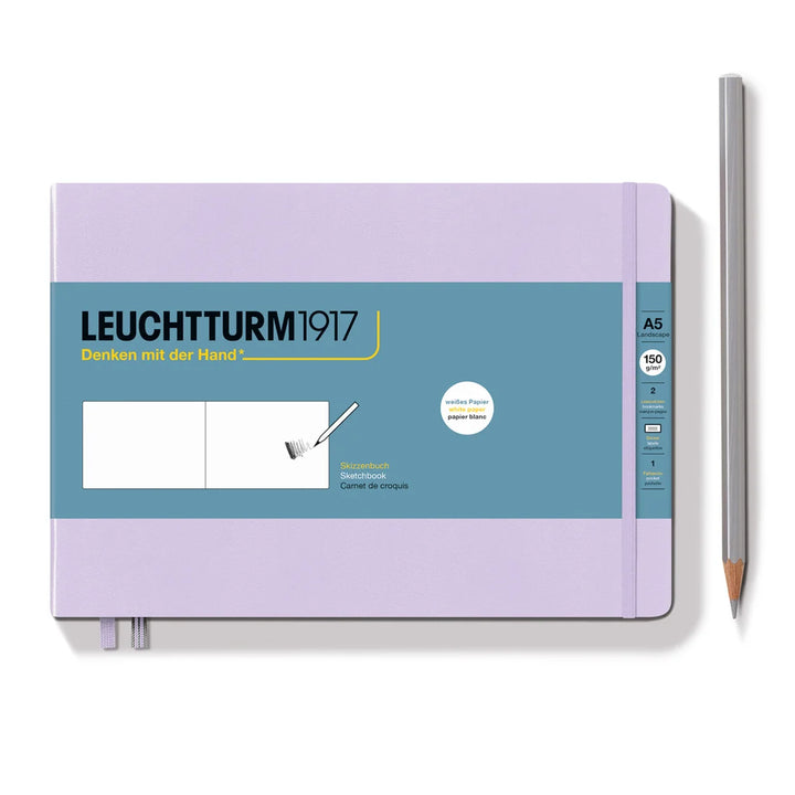 Leuchtturm Sketchbook A5 Landscape - Hardcover 150g
