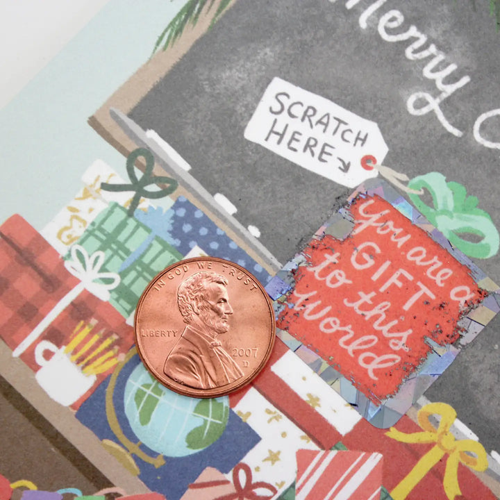 Scratch-Off Card - Teacher Christmas