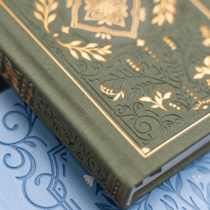 Storybook in Vintage Olive B5 Dot Grid Notebook