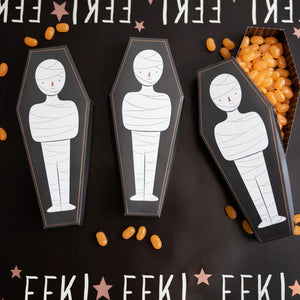 Mummy Coffin Treat Boxes