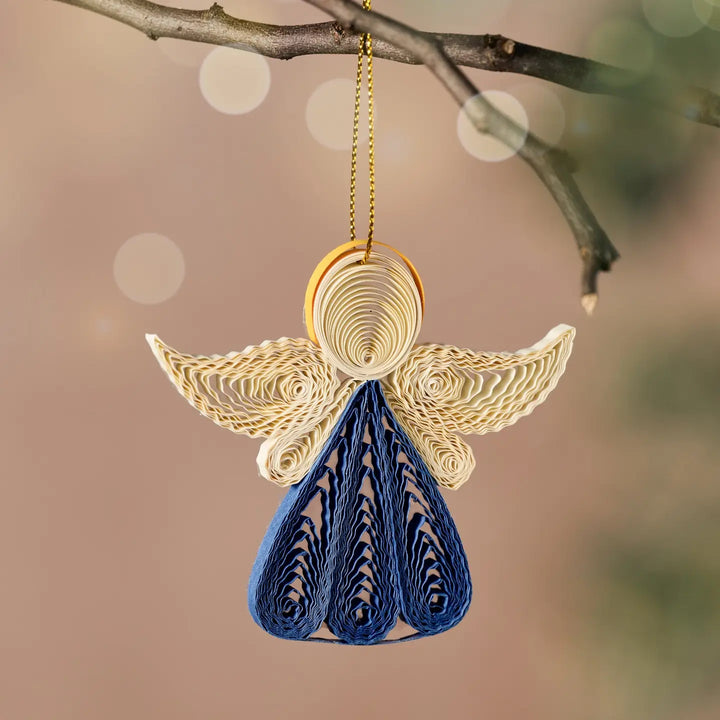 Diu Quilled Paper Angel Ornament