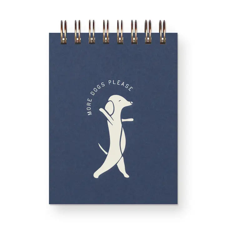 More Dogs, Please Mini Jotter Notebook