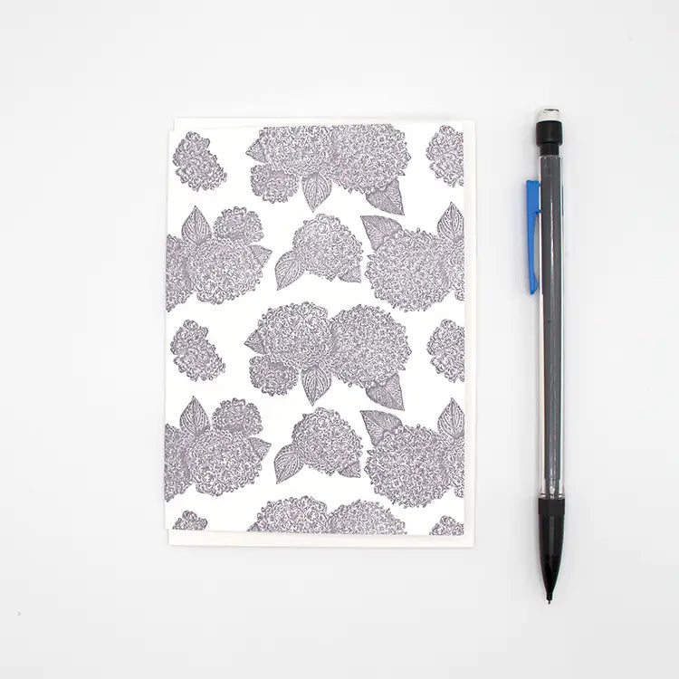 Hydrangea Small Note Cards - Set of 6