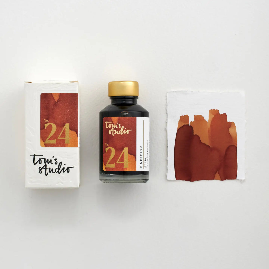 Tom's Studio Ink - 24 Sepia (50ml Bottled Ink)
