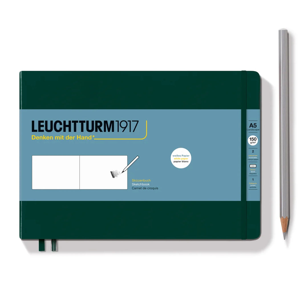 Leuchtturm Sketchbook A5 Landscape - Hardcover 150g