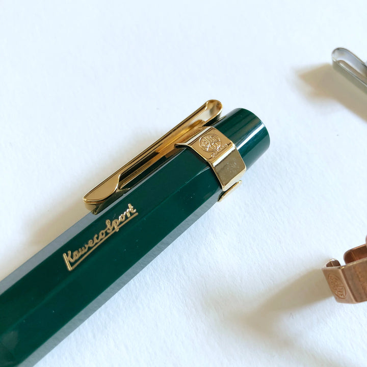 Kaweco Octagonal Clip Sport (Gold & Chrome)