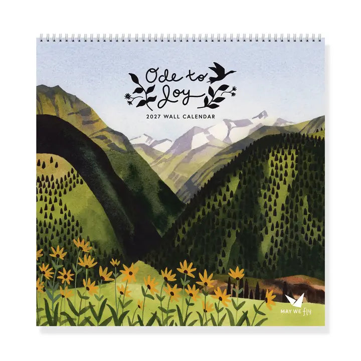 2027 Ode To Joy Wall Calendar