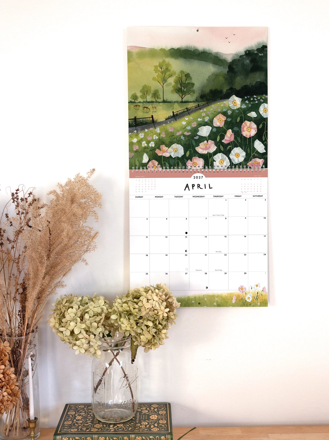 2027 Ode To Joy Wall Calendar