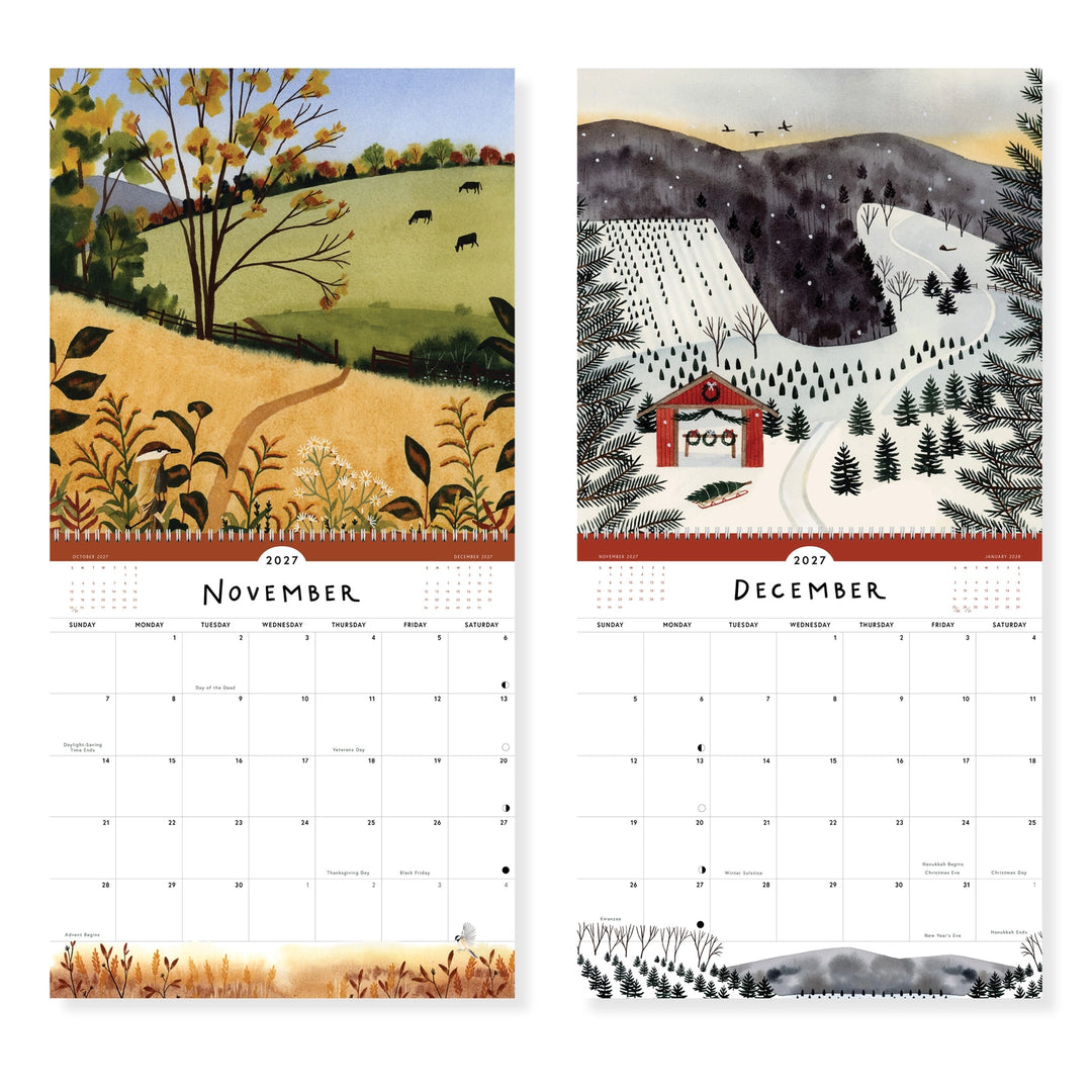 2027 Ode To Joy Wall Calendar