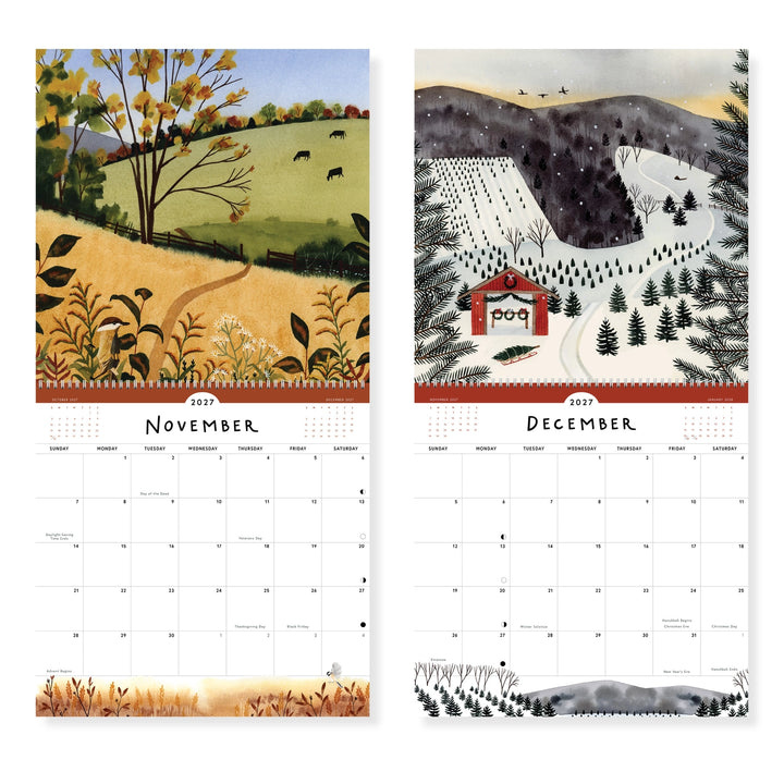 2027 Ode To Joy Wall Calendar