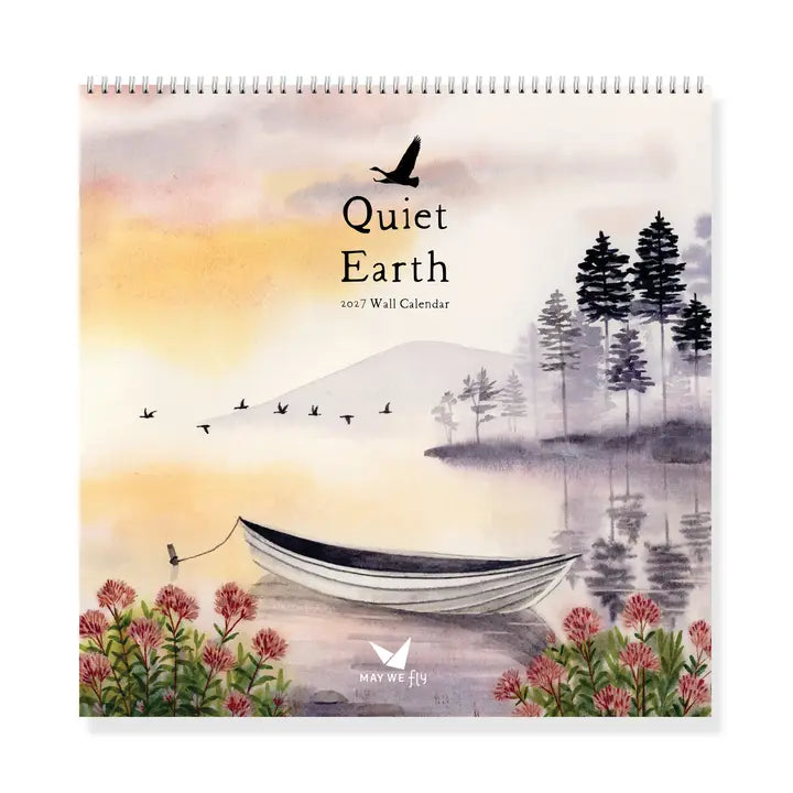 2027 Quiet Earth Wall Calendar