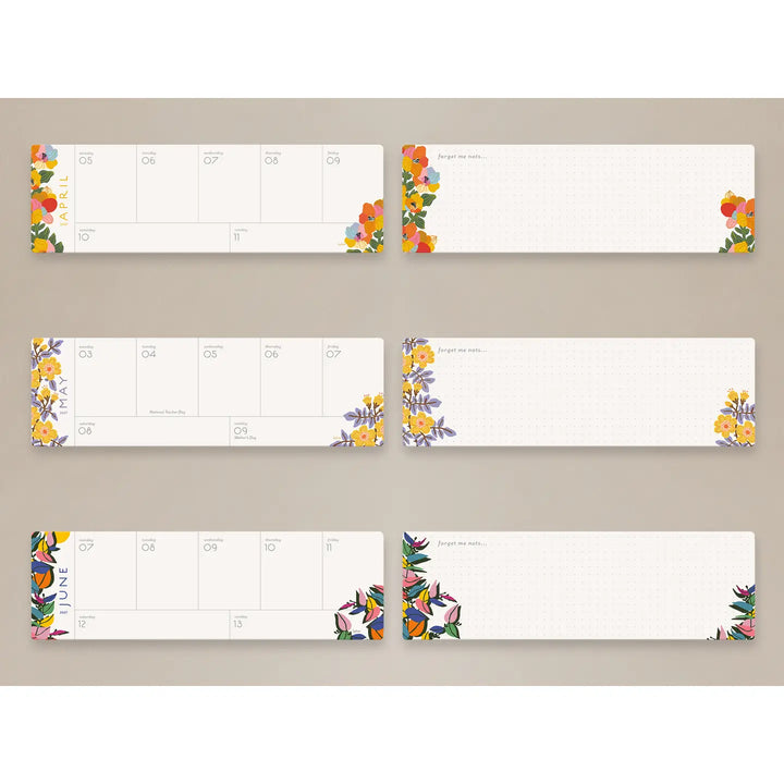 2027 Soft Days Ahead Weekly Desk Planner (Jan - Dec 2027)