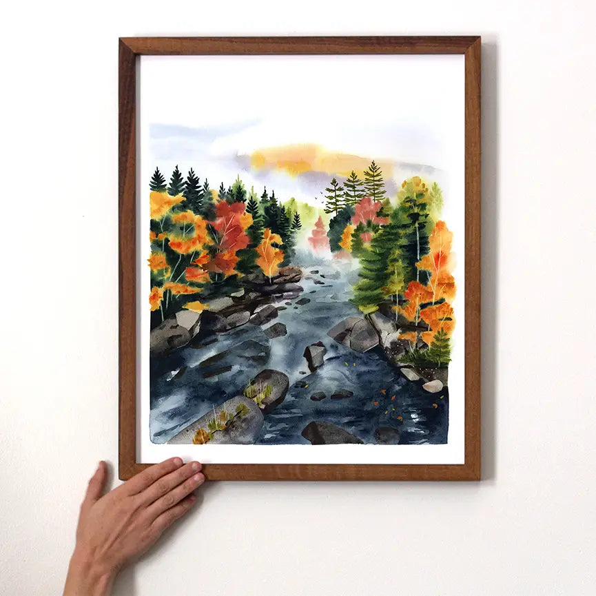 River's Edge Art Print