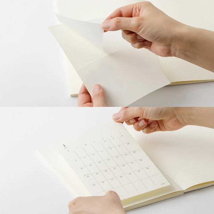Midori MD Diary Planner Sticker 2027 (M)