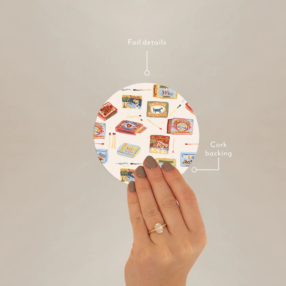 Matchbooks Seedlings Coaster