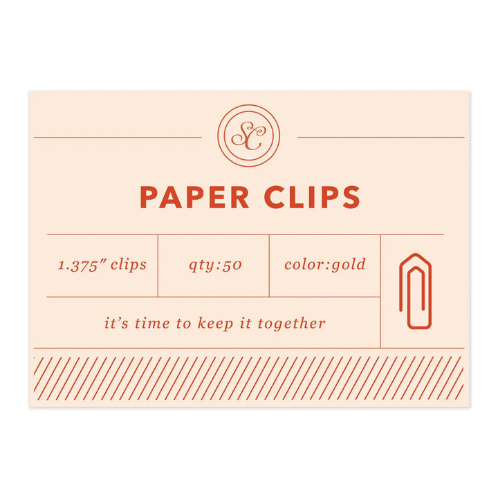 Keep It Together Paper Clips