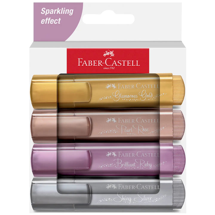 Metallic Highlighters (Set of 4)
