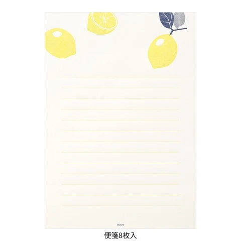 Letter Set - Letterpress Lemon
