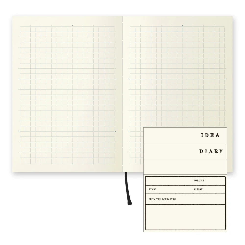 Midori MD Notebook (A6) - Gridded