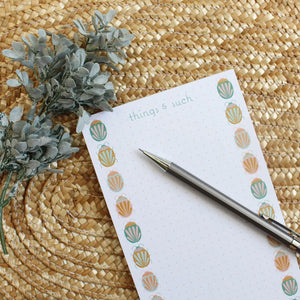 Beetle Dotted Notepad