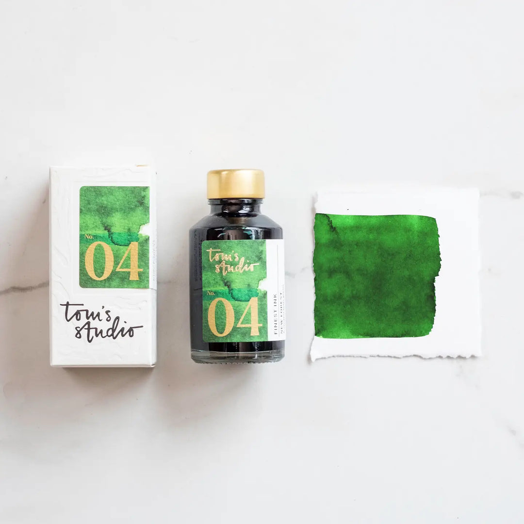 Tom's Studio Ink - 04 New Forest Green (50ml Bottled Ink)
