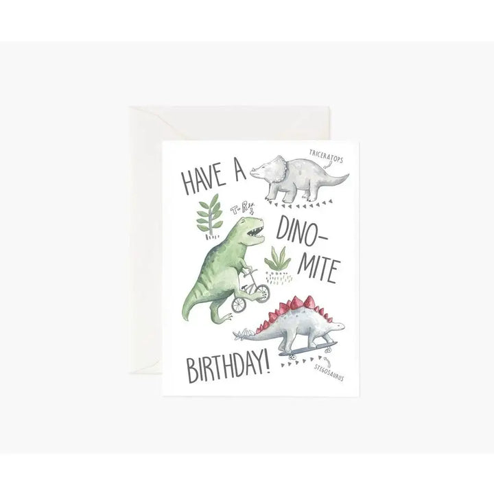 Dino-Mite Birthday Card