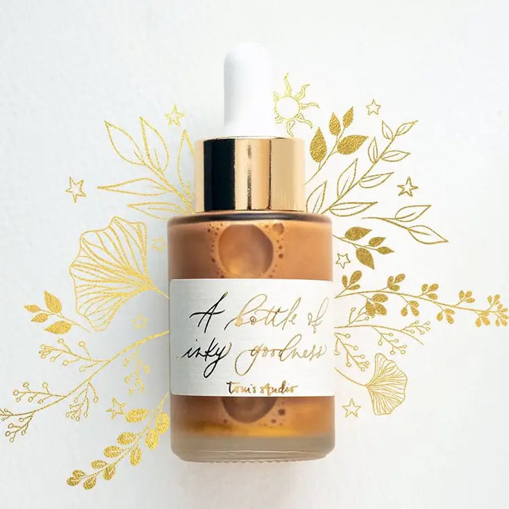 Tom's Studio Calligraphy Ink - Gold