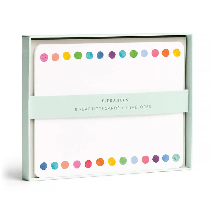 Happy Dots Flat Notes (Set of 8)