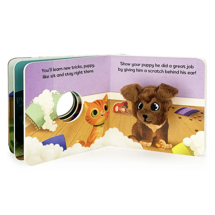 Puppy Love Finger Puppet Book