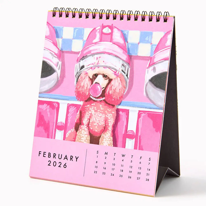 2026 Good Boys Desk Calendar