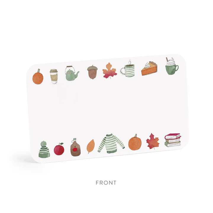 Crisp & Cozy Little Notes