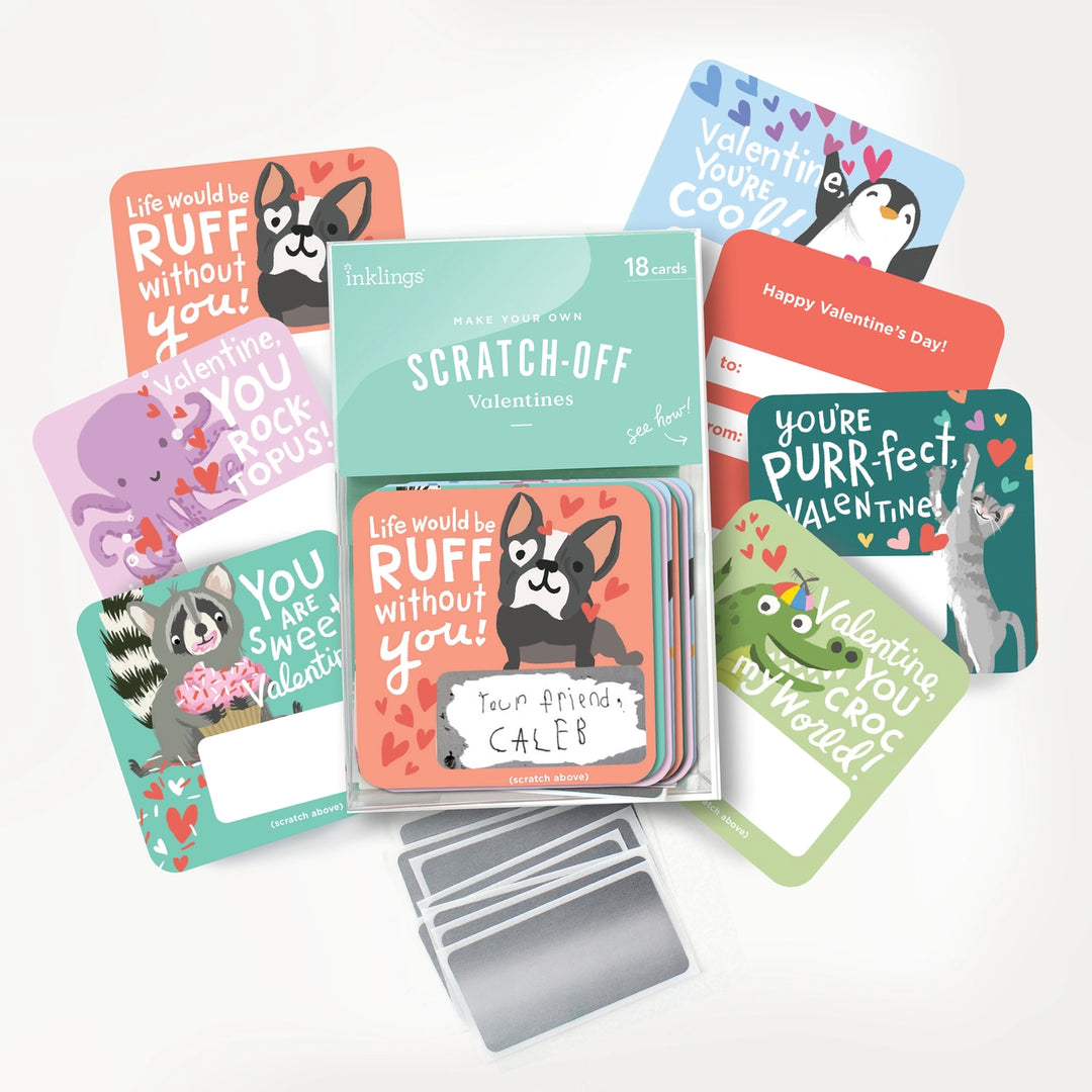Scratch Off Valentine Cards