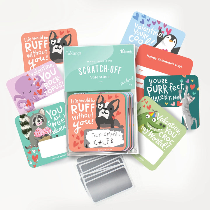 Scratch Off Valentine Cards