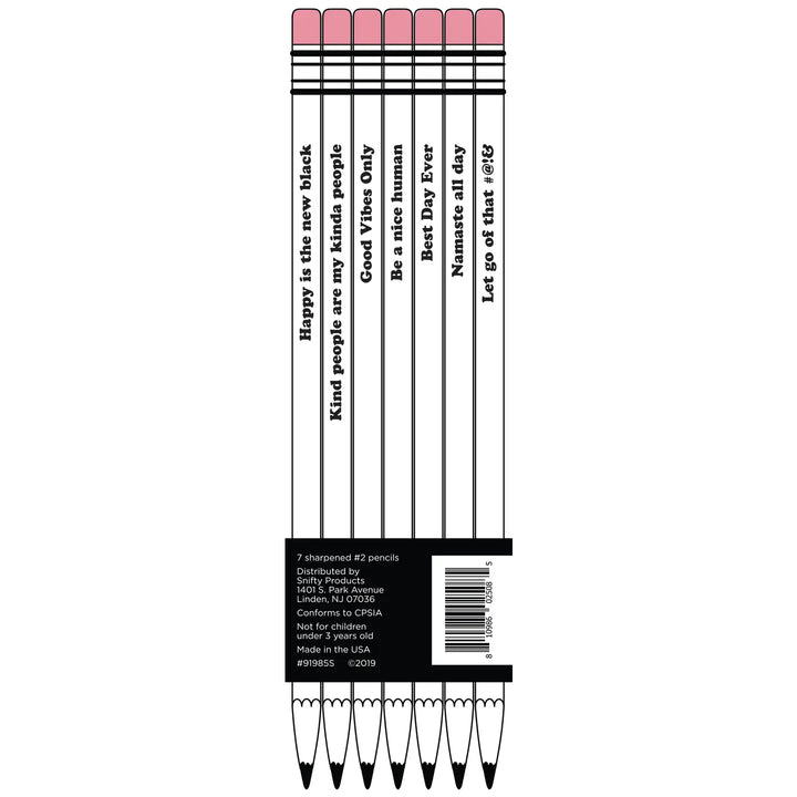 Good Vibes Pencil Set