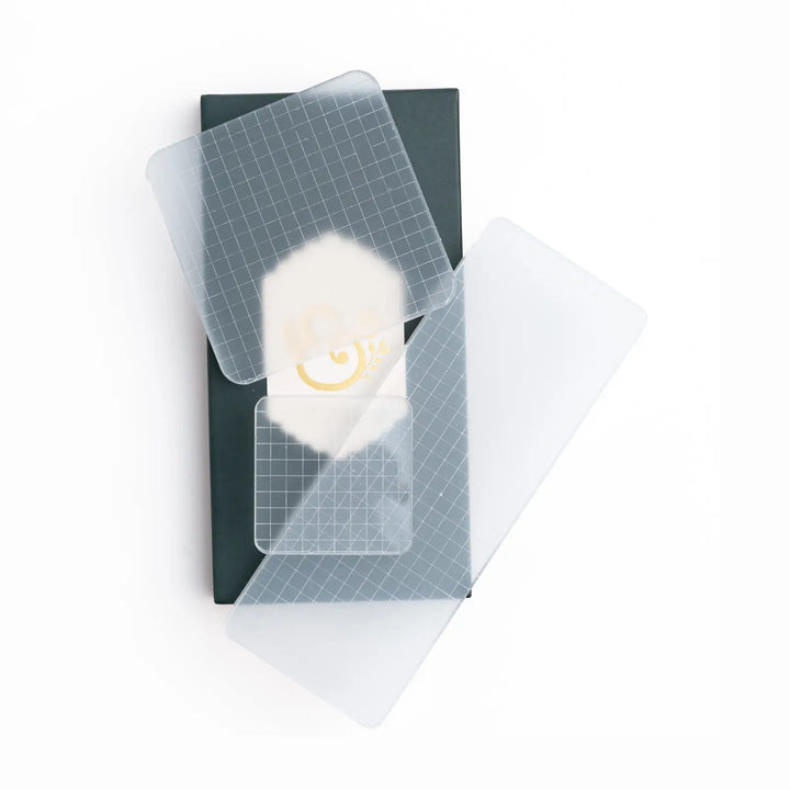 Acrylic Stamping Block Set of 3
