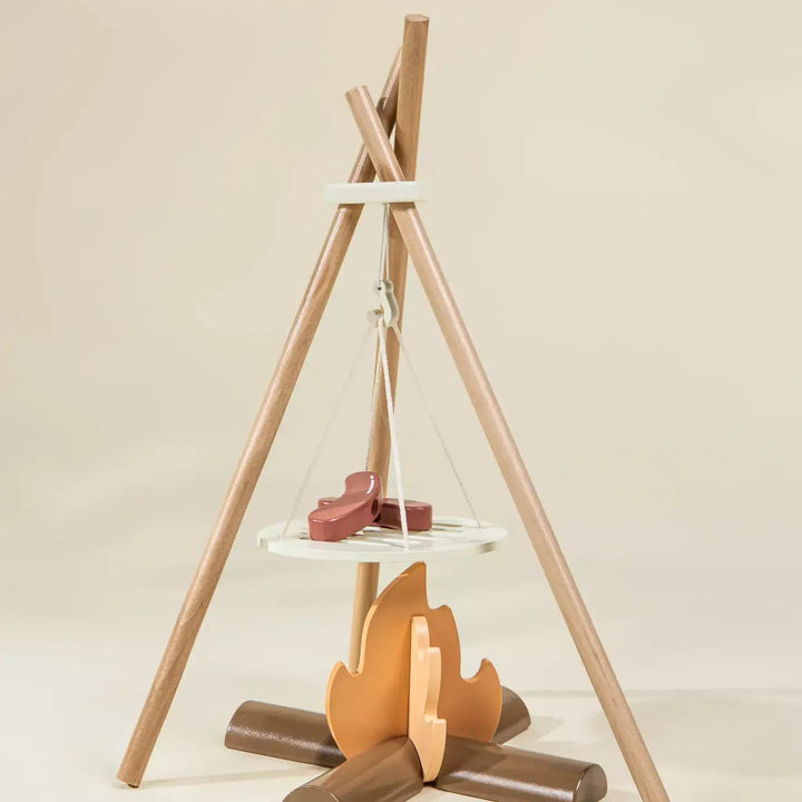 Wooden Camping Set