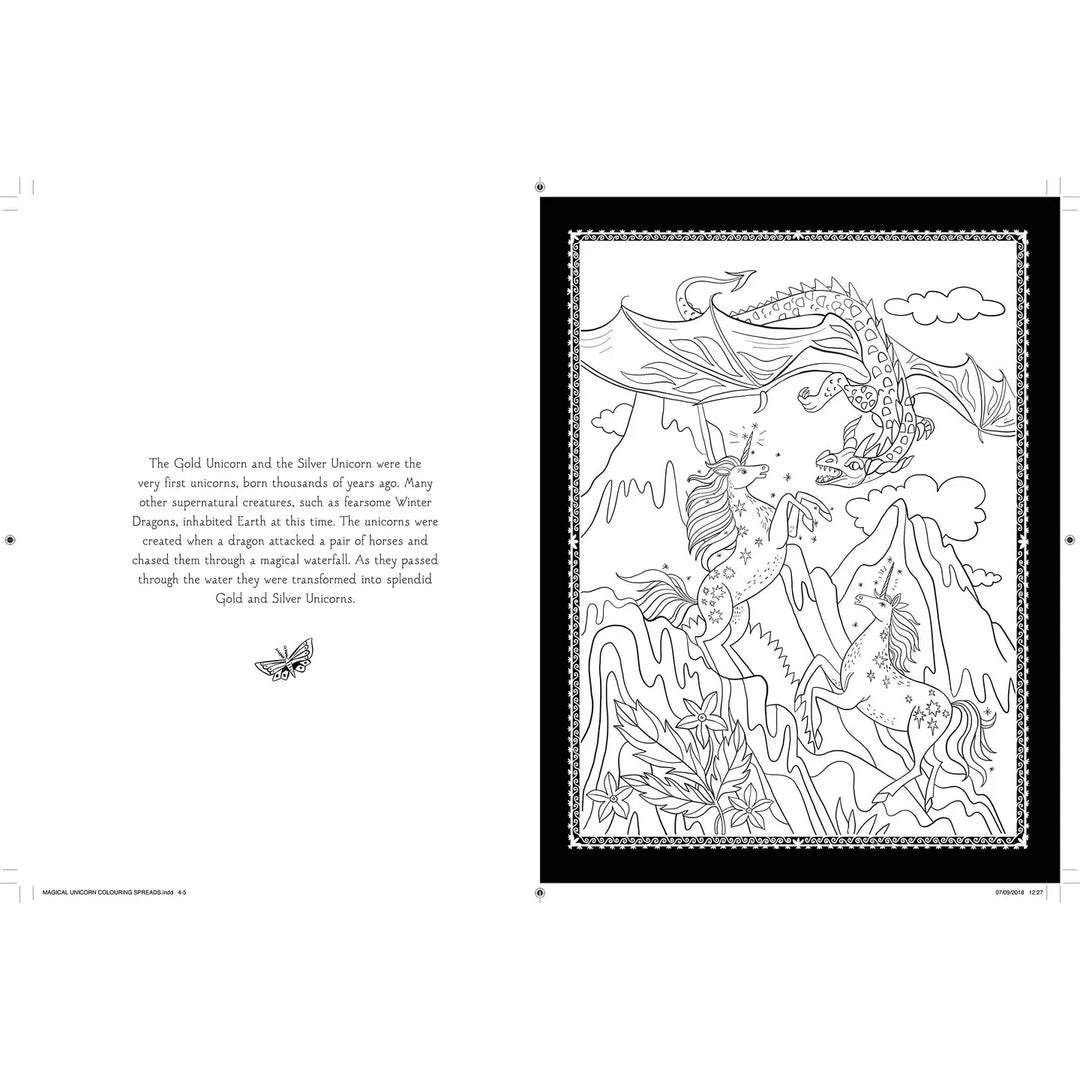 Magical Unicorn Society Official Coloring Book