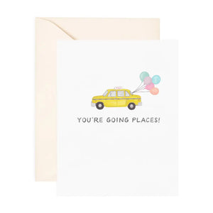 Going Places Graduation Card