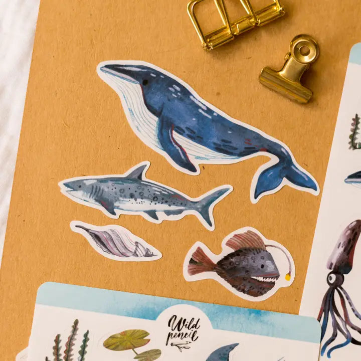 Sticker Sheet — Under the Sea