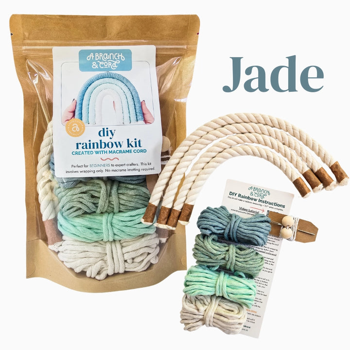 DIY Macrame Rainbow Kits