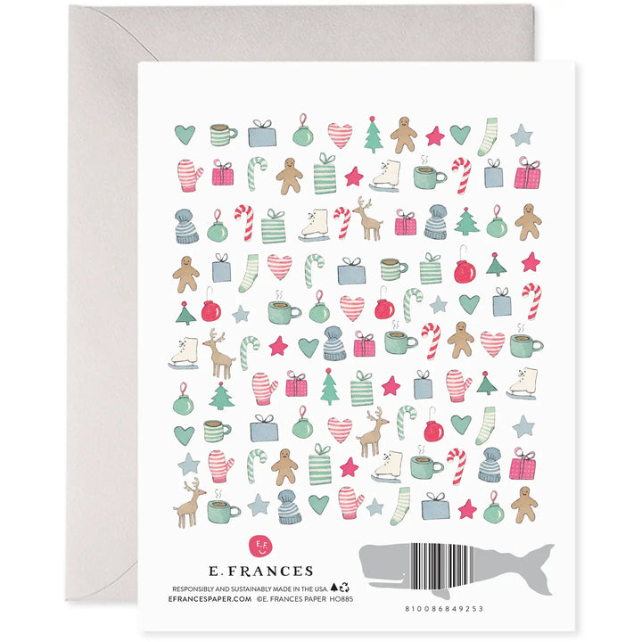 Merry Motif Card (Set of 6)