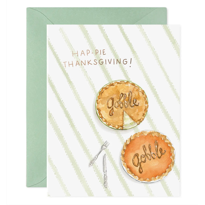 Thanksgiving Pie Card